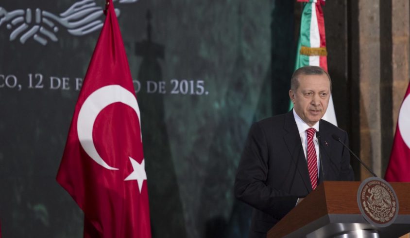 Image d’illustration. Le Président turc Recep Tayyip Erdogan à Mexico en 2015. CC : Flickr / Presidencia de la República Mexicana