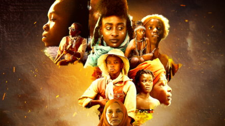 Affiche « Contes populaires africains réinventés ». Disponible à partir du 29 mars sur Netflix